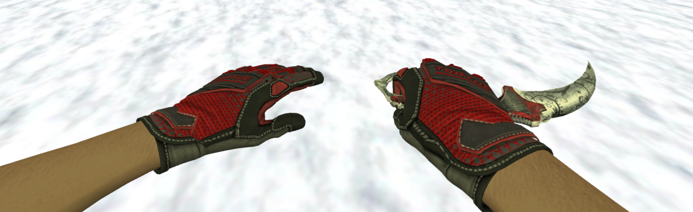 Karambit knife model